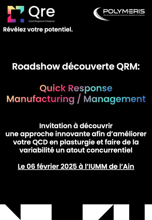 Road Show QRM le 6 février 2025 en Partenariat avec Polymeris